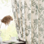 Nathnael Linen Semi Sheer Curtain Pair (Set of 2) - Chic Decora