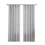 Nautica Light Filtering Rod Pocket Window Curtains Pair (Set of 2) - Chic Decora