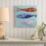 Nautical Fish by Pamela J. Wingard Print on Canvas - Chic Decora