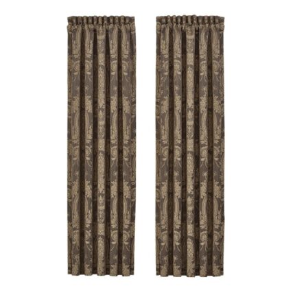 Estis Velvet Blackout Curtain Pair (Set of 2) - Chic Decora