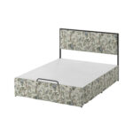 Neilius Upholstered Platform Bed with Washable Slipcover - Chic Decora