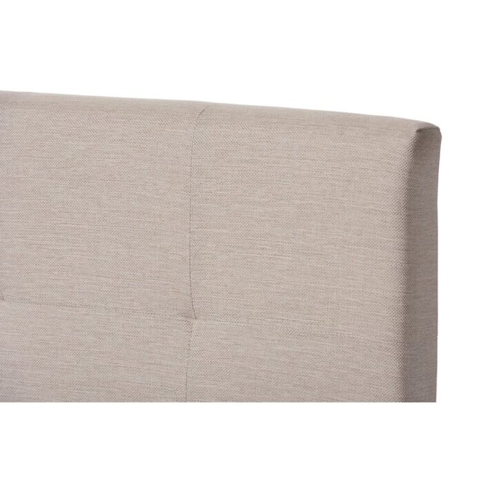 Newhaven Upholstered Standard Bed - Chic Decora