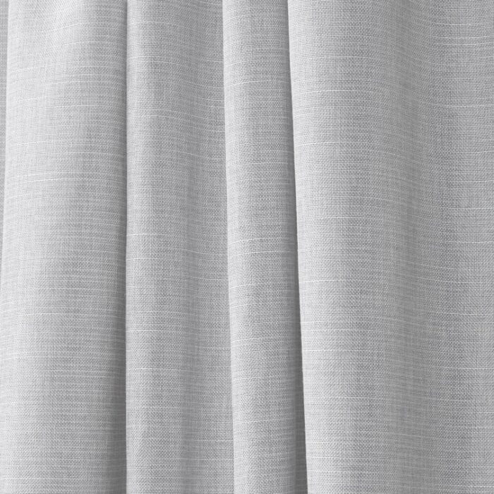 Nicole Miller Faux Linen Slub Textured Hidden Tab/Rod Pocket Top Light Filtering Curtain Panel Pair (Set of 2) - Chic Decora