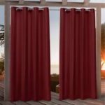 Donnell Polyester Semi Sheer Curtain Pair (Set of 2) - Chic Decora