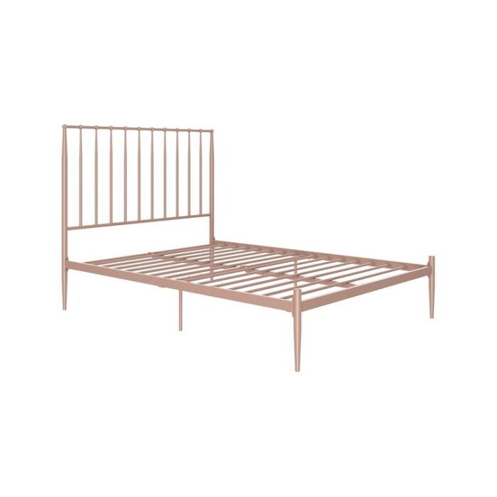 Nicole Modern Metal Platform Bed - Chic Decora