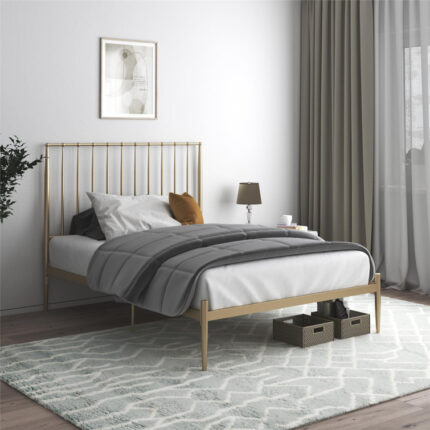 Vyron Upholstered Panel Bed - Chic Decora