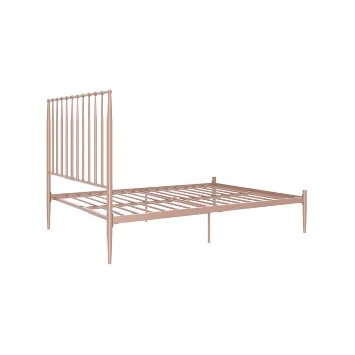 Nicole Modern Metal Platform Bed - Chic Decora