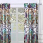 Nirvana Microfiber Semi Sheer Curtain Pair (Set of 2) - Chic Decora