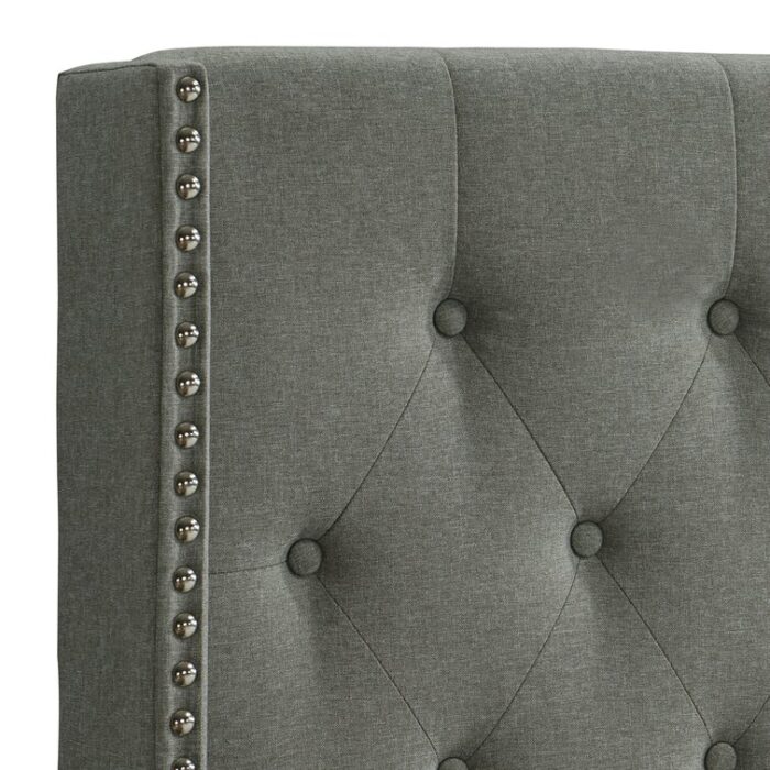 Northbridge Upholstered Wingback Bed - Chic Decora