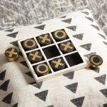 Noughts Crosses Decorative Puzzle Or Game - Chic Decora