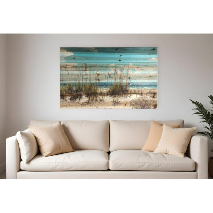 Ocean Sand Dunes Unframed Photograph Wall Art - Chic Decora