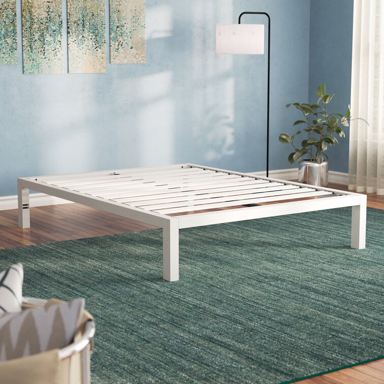 Davyan Low Profile Mid-Century Modern Platform Bed - Chic Decora