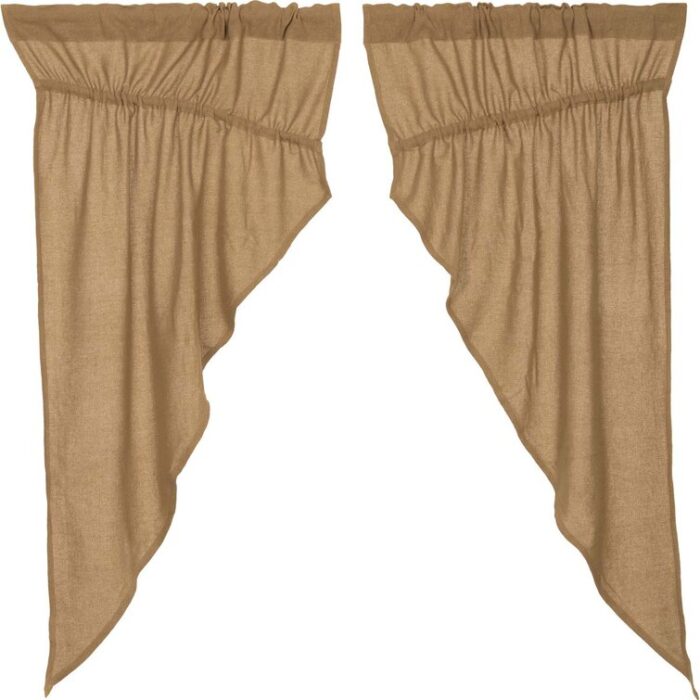 Oden Cotton Semi Sheer Curtain Pair (Set of 2) - Chic Decora