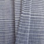 Ombre Stripe Sheer Polyester Sheer Curtain Pair (Set of 2) - Chic Decora