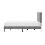 Orli Upholstered Platform Bed - Chic Decora