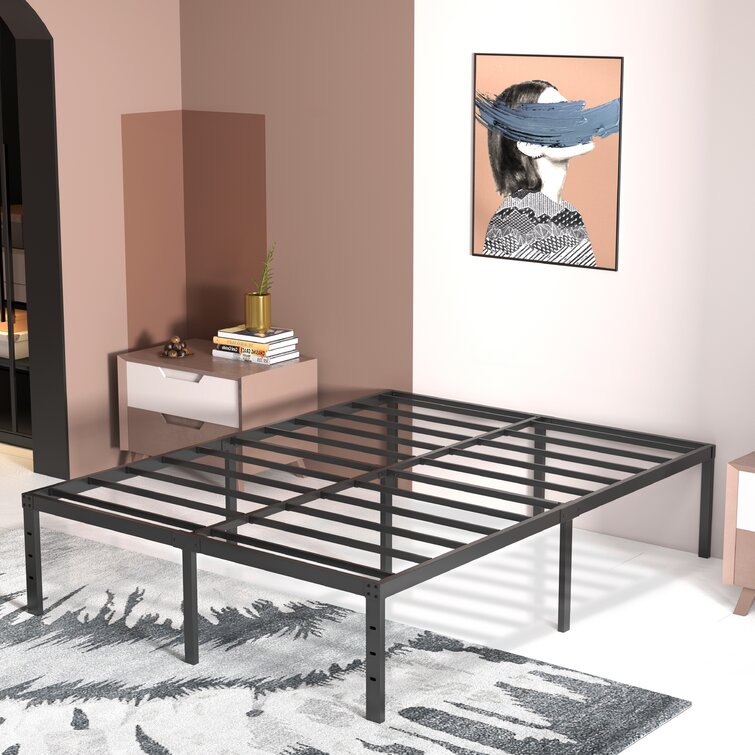 Daphne Upholstered Platform Bed - Chic Decora