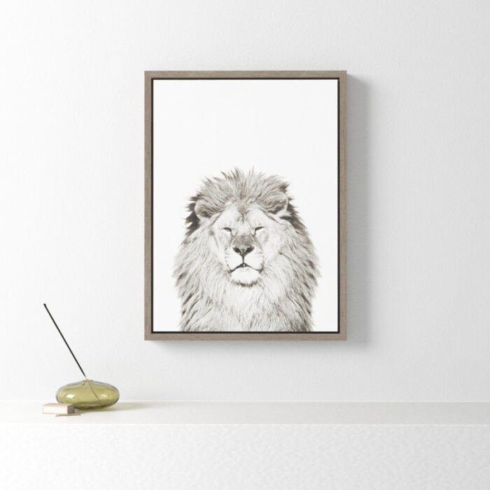 Pablo ” Lion Portrait ” by Simon Te - Chic Decora