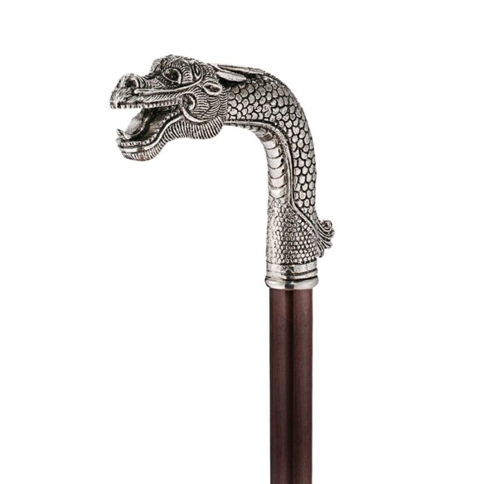 Padrone Asian Dragon Decorative Walking Stick - Chic Decora