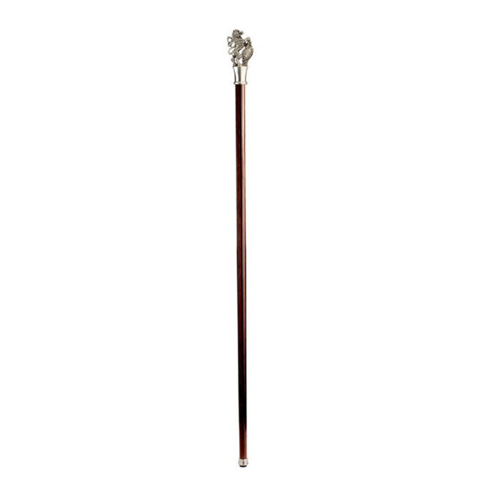 Padrone Heraldic Lion Decorative Walking Stick - Chic Decora