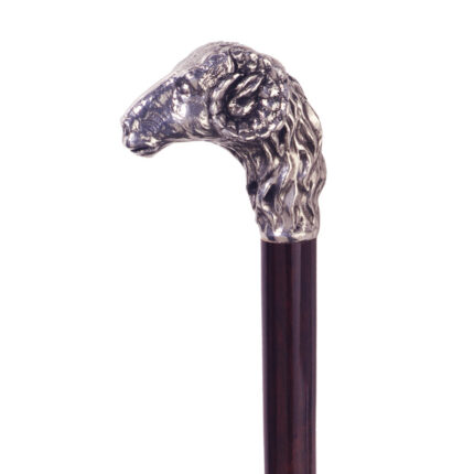 Padrone Ram’s Head Decorative Walking Stick - Chic Decora