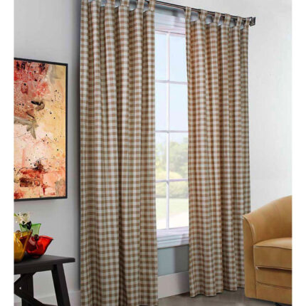 Weinman Synthetic Semi Sheer Curtain Pair (Set of 2) - Chic Decora