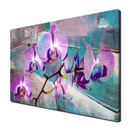 Painted Petals XIX by Tristan Scott – Wrapped Canvas Print - Chic Decora