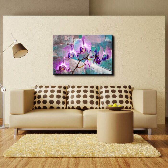 Painted Petals XIX by Tristan Scott – Wrapped Canvas Print - Chic Decora