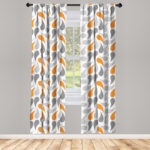 Paisley Room Darkening Rod Pocket Curtain Panel (Set of 2) - Chic Decora