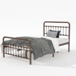 Palmquist Metal Slat Bed - Chic Decora