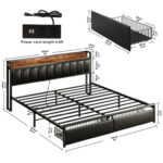 Panel Storage Bed - Chic Decora