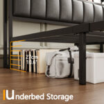 Panel Storage Bed - Chic Decora