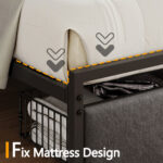 Panel Storage Bed - Chic Decora