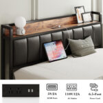 Panel Storage Bed - Chic Decora