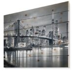 Panorama New York City at Night – Photographic - Chic Decora