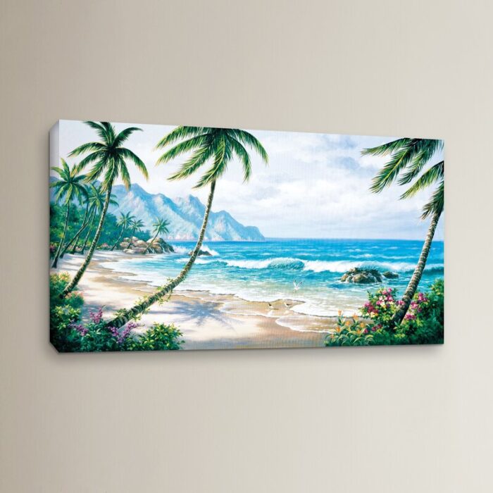 Paradise Print on Canvas - Chic Decora