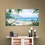 Paradise Print on Canvas - Chic Decora