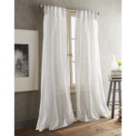 Paradox Polyester Sheer Curtain Pair (Set of 2) - Chic Decora