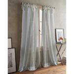 Paradox Polyester Sheer Curtain Pair (Set of 2) - Chic Decora