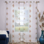 Ankrum Polyester Sheer Curtain Pair (Set of 2) - Chic Decora