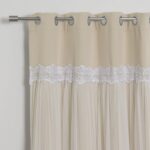 Pauley Polyester Blackout Curtain Pair (Set of 2) - Chic Decora