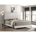 Paulk Upholstered Standard Bed - Chic Decora