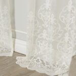 Pavel Polyester Sheer Curtain Pair (Set of 2) - Chic Decora