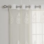 Pavel Polyester Sheer Curtain Pair (Set of 2) - Chic Decora