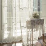 Pavel Polyester Sheer Curtain Pair (Set of 2) - Chic Decora