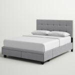 Pawling Upholstered Standard Storage Bed - Chic Decora