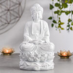 Peaceful Buddha Resin Statue - Chic Decora