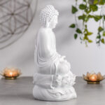 Peaceful Buddha Resin Statue - Chic Decora