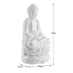 Peaceful Buddha Resin Statue - Chic Decora