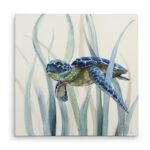 Pei ” Turtle In Seagrass II “ - Chic Decora