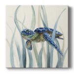 Pei ” Turtle In Seagrass II “ - Chic Decora